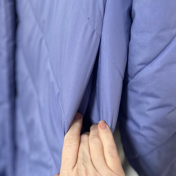 Vintage ASPEN Lavendar Quilted Puffy Coat XL (runs small) - Picture 7 of 16